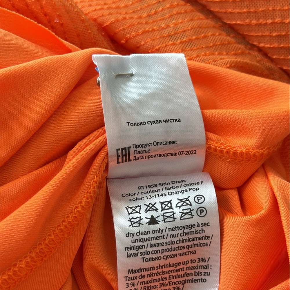 Rotate orange sequin dress - Picture 11 of 15